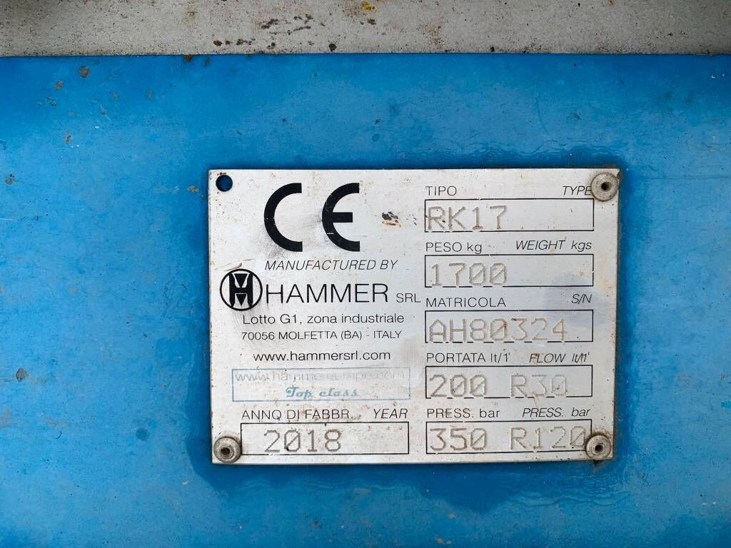 Hammer RK17 - Perfurador de solo: foto 5 Hammer RK17 - Perfurador de solo: foto 5
