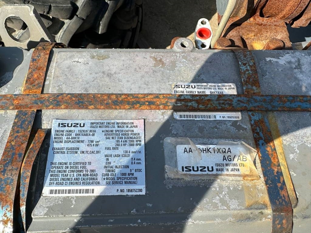 Isuzu AA-6HK1X ENGINE - Motor para Máquina de construção: foto 4 Isuzu AA-6HK1X ENGINE - Motor para Máquina de construção: foto 4