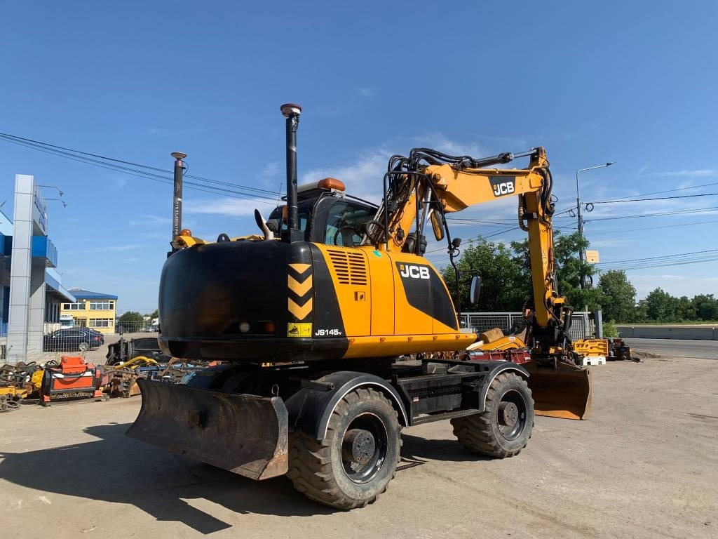 JCB JS 145 W+Engcon Rototilt+Sistem Laser 2D Leica Ico - Escavadeira de rodas: foto 4 JCB JS 145 W+Engcon Rototilt+Sistem Laser 2D Leica Ico - Escavadeira de rodas: foto 4