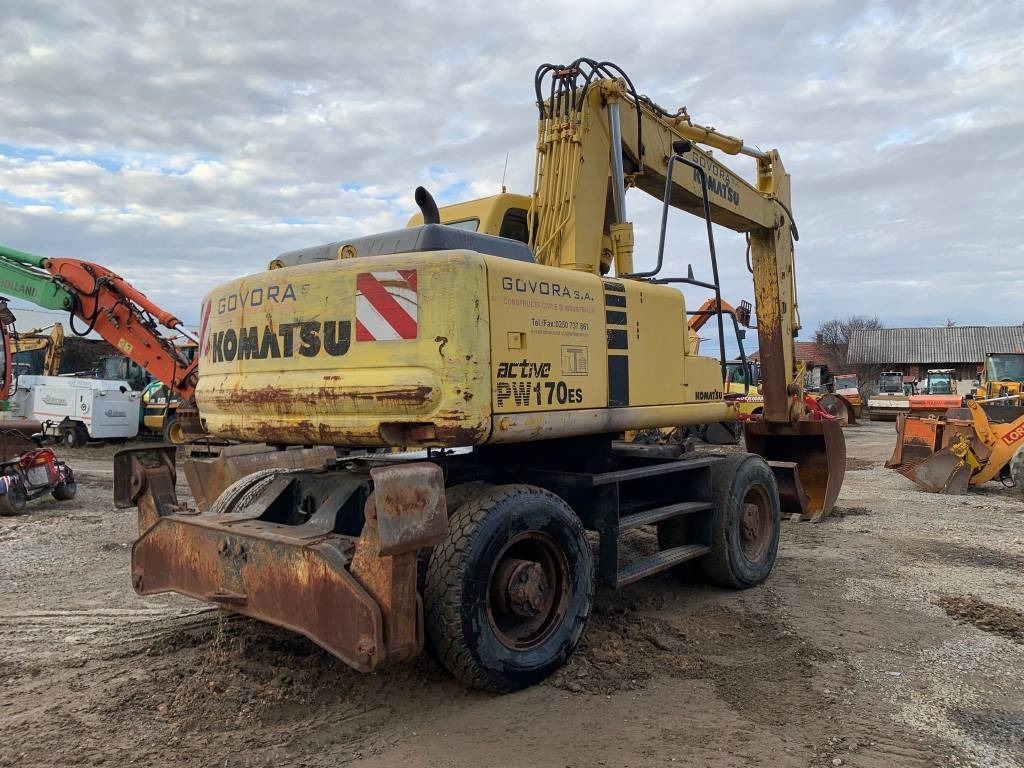 Komatsu PW 170 ES - Escavadeira de rodas: foto 4 Komatsu PW 170 ES - Escavadeira de rodas: foto 4