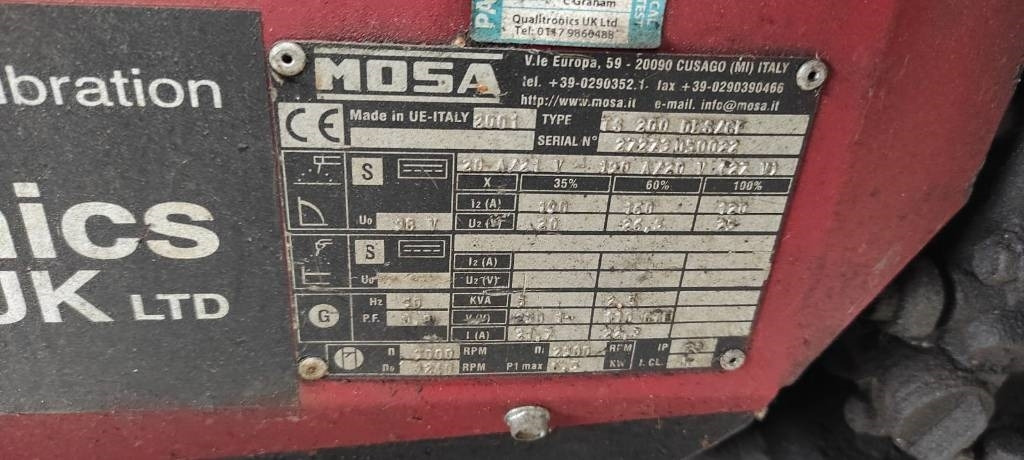 Mosa TS200/CF - Gerador elétrico: foto 4 Mosa TS200/CF - Gerador elétrico: foto 4