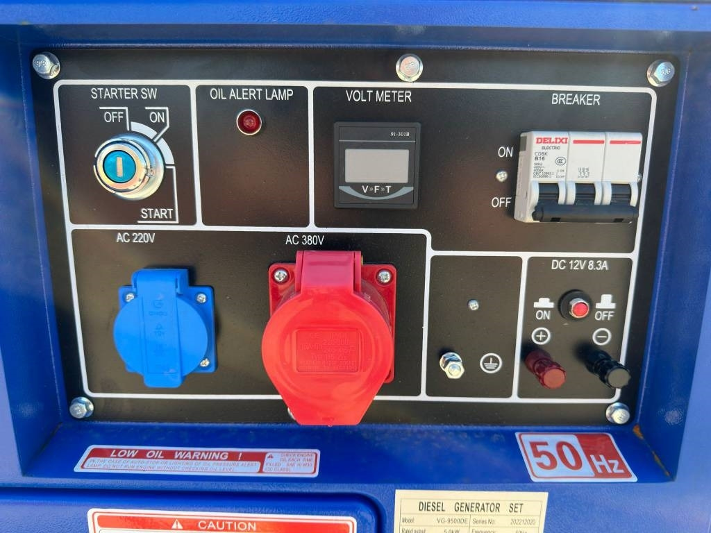 Voltz VG-9500DE NEW - Gerador elétrico: foto 3 Voltz VG-9500DE NEW - Gerador elétrico: foto 3