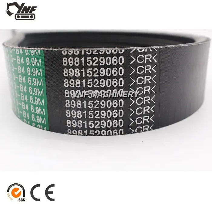 8-98152906-0 8981529060 Fan Belt for ZX200 6BG1 Excavator - Correia: foto 5 8-98152906-0 8981529060 Fan Belt for ZX200 6BG1 Excavator - Correia: foto 5