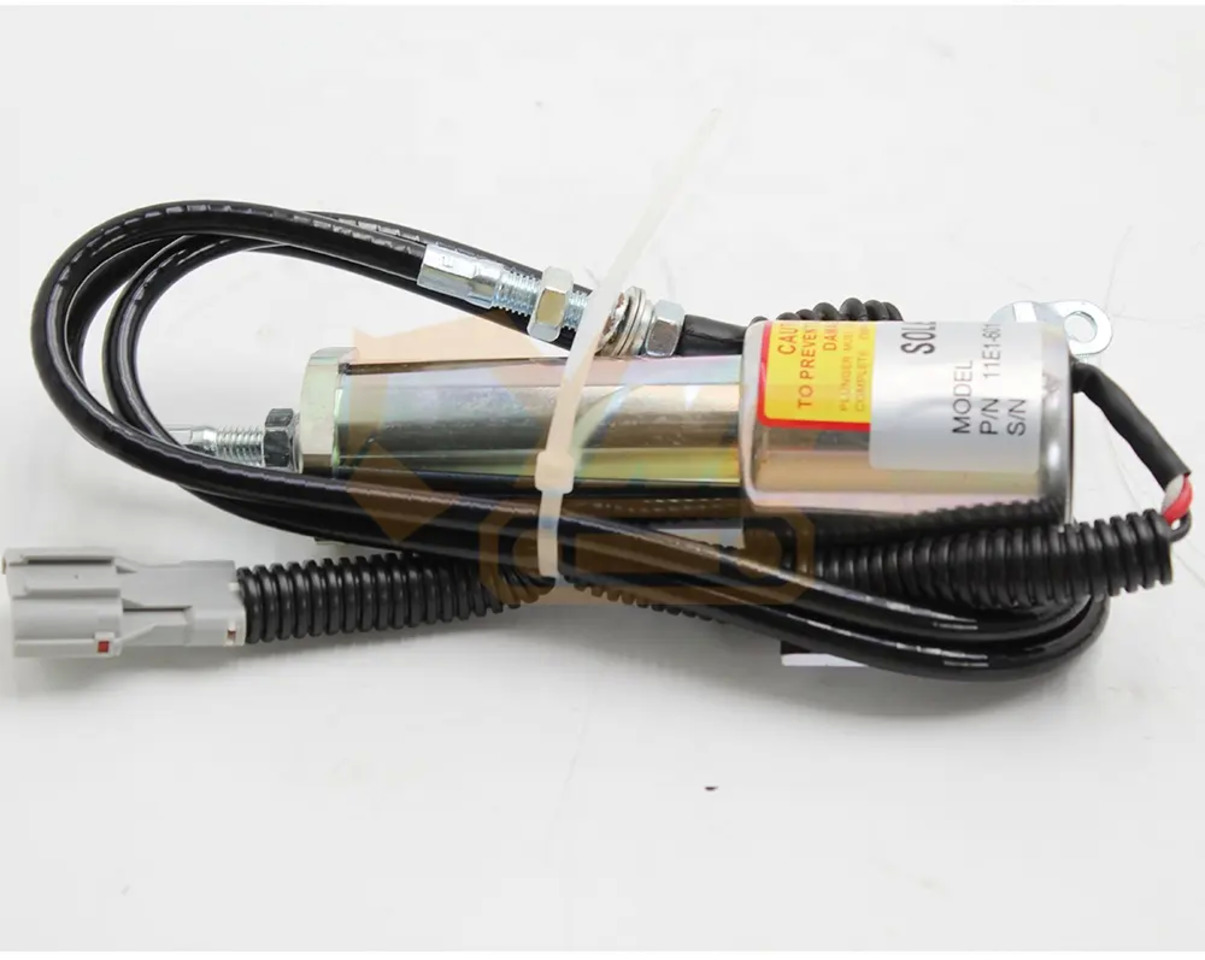 YNF New 24V Stop Solenoid 11E1-60100-24 11N6-666030-24 60V1-60100-24 For R130-5 R210-7 R215-7 - Sistema elétrico: foto 4 YNF New 24V Stop Solenoid 11E1-60100-24 11N6-666030-24 60V1-60100-24 For R130-5 R210-7 R215-7 - Sistema elétrico: foto 4