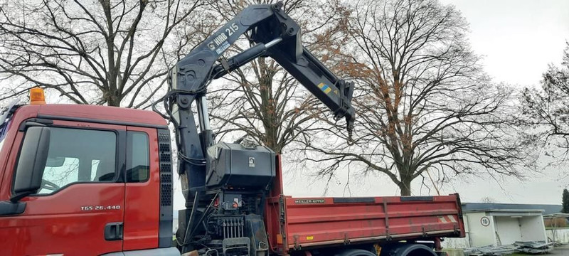 MAN 26.440TGS Kipper+Kran Meiller/Stahl - Camião basculante, Camião grua: foto 3 MAN 26.440TGS Kipper+Kran Meiller/Stahl - Camião basculante, Camião grua: foto 3