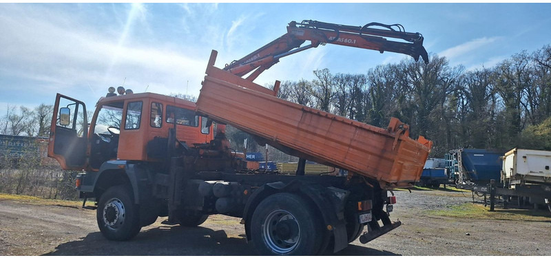 MAN TGM 18.240PS 4x4 3.S-Kipper mit Kran - Camião basculante, Camião grua: foto 4 MAN TGM 18.240PS 4x4 3.S-Kipper mit Kran - Camião basculante, Camião grua: foto 4