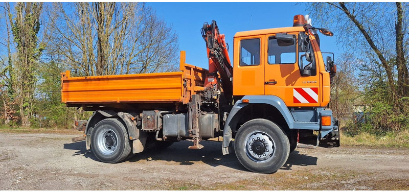 MAN TGM 18.240PS 4x4 3.S-Kipper mit Kran - Camião basculante, Camião grua: foto 5 MAN TGM 18.240PS 4x4 3.S-Kipper mit Kran - Camião basculante, Camião grua: foto 5
