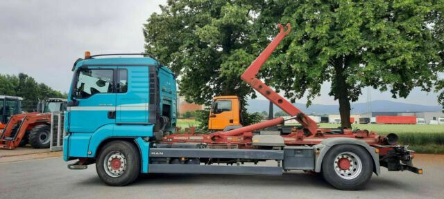 MAN TGS 18.440 Abroller mit Funk +Kran vor. - Camião polibenne, Camião grua: foto 4 MAN TGS 18.440 Abroller mit Funk +Kran vor. - Camião polibenne, Camião grua: foto 4