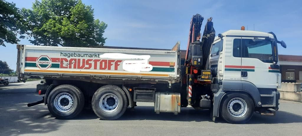 MAN TGS 26.400 Kipper Mit Kran/Funk - Camião basculante, Camião grua: foto 4 MAN TGS 26.400 Kipper Mit Kran/Funk - Camião basculante, Camião grua: foto 4