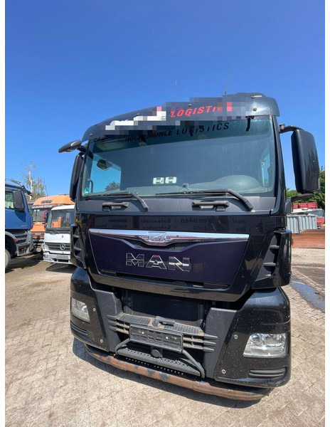 MAN TGX 26.440 6x2 LLW Pritsche mit Kran Palfinge - Camião de caixa aberta/ Plataforma, Camião grua: foto 5 MAN TGX 26.440 6x2 LLW Pritsche mit Kran Palfinge - Camião de caixa aberta/ Plataforma, Camião grua: foto 5