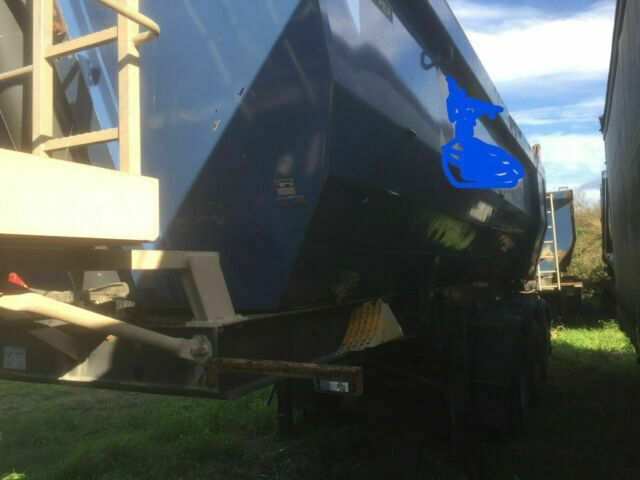 Meiller Kipper 26 Kubik - Semi-reboque basculante: foto 3 Meiller Kipper 26 Kubik - Semi-reboque basculante: foto 3