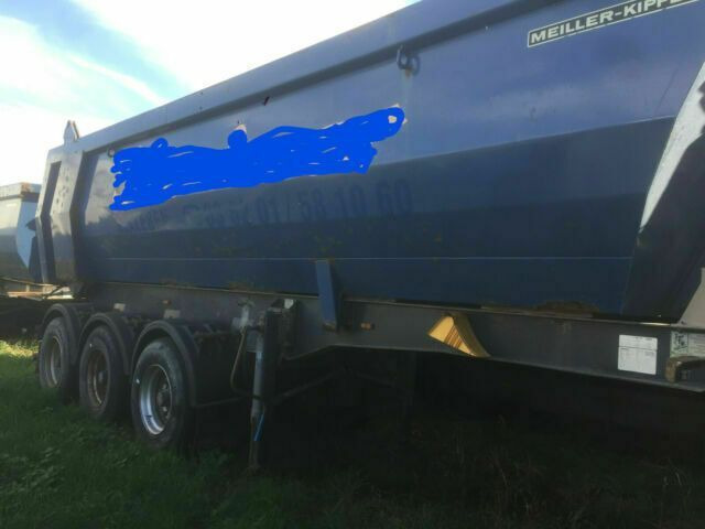 Meiller Kipper 26 Kubik - Semi-reboque basculante: foto 1 Meiller Kipper 26 Kubik - Semi-reboque basculante: foto 1