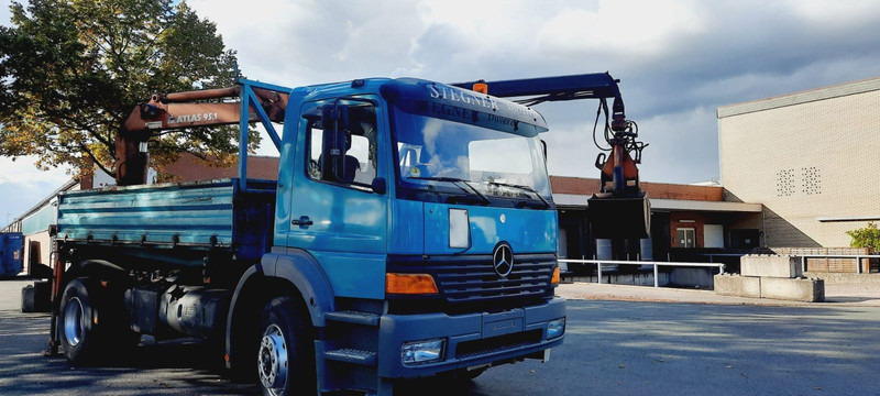 Mercedes-Benz 1828K 4x2 Kipper KRAN+Funk/Greifer - Camião basculante, Camião grua: foto 4 Mercedes-Benz 1828K 4x2 Kipper KRAN+Funk/Greifer - Camião basculante, Camião grua: foto 4