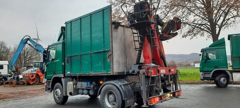 Camião basculante, Camião grua Mercedes-Benz 1841K 4x2 Actros Kipper mit Kran+Greifer: foto 6 Camião basculante, Camião grua Mercedes-Benz 1841K 4x2 Actros Kipper mit Kran+Greifer: foto 6