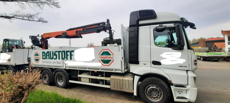 Mercedes-Benz 2545 Actros Pritsche Kran Palfinger PK21001 - Camião de caixa aberta/ Plataforma, Camião grua: foto 3 Mercedes-Benz 2545 Actros Pritsche Kran Palfinger PK21001 - Camião de caixa aberta/ Plataforma, Camião grua: foto 3