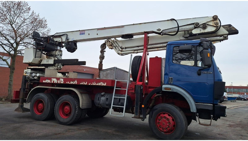 Mercedes-Benz 2629 AK Motorwagen mit Kran 6x6 - Grua para camião: foto 2 Mercedes-Benz 2629 AK Motorwagen mit Kran 6x6 - Grua para camião: foto 2