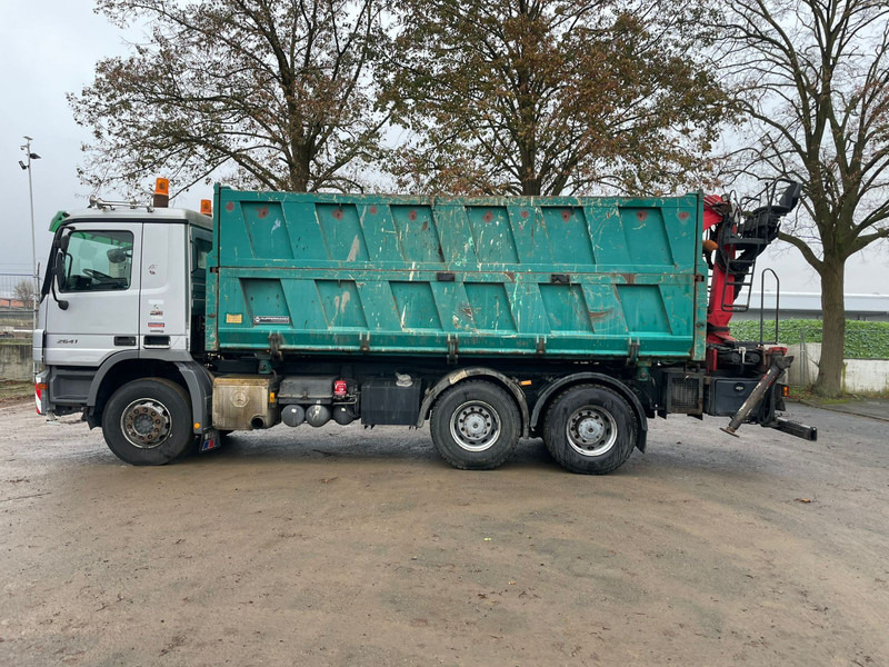 Mercedes-Benz Actros 2641K 6x4 Blatt/Blatt - Camião basculante, Camião grua: foto 1 Mercedes-Benz Actros 2641K 6x4 Blatt/Blatt - Camião basculante, Camião grua: foto 1