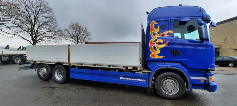Scania G440 Pritsche 6x2 Kran am Heck vor - Camião de caixa aberta/ Plataforma, Camião grua: foto 3 Scania G440 Pritsche 6x2 Kran am Heck vor - Camião de caixa aberta/ Plataforma, Camião grua: foto 3