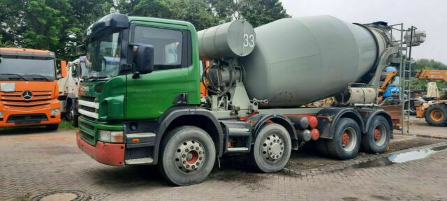 Scania P340PS 4-Achser 8x4 Betonmischer Euro:4 - Camião betoneira: foto 1 Scania P340PS 4-Achser 8x4 Betonmischer Euro:4 - Camião betoneira: foto 1