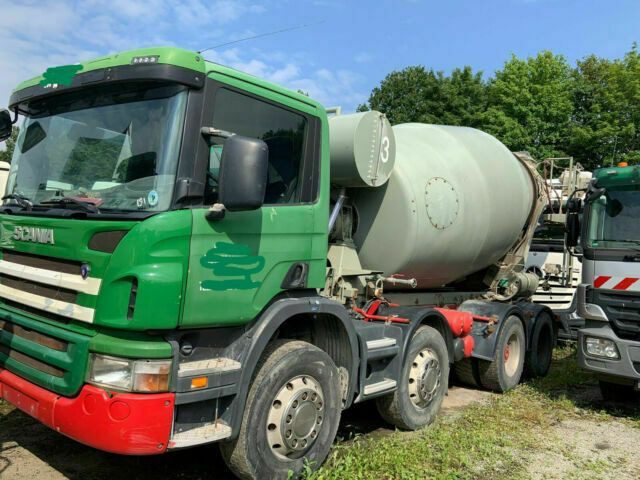 Scania P340PS 8x4 Blatt/Blatt 1-Hand - Camião betoneira: foto 1 Scania P340PS 8x4 Blatt/Blatt 1-Hand - Camião betoneira: foto 1