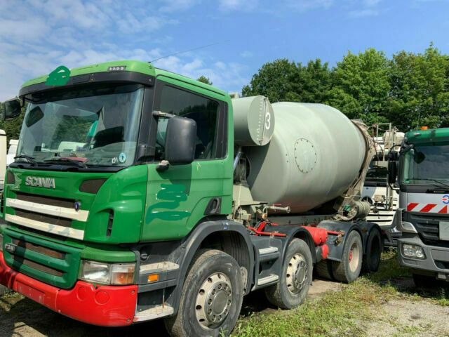Scania P340PS 8x4 Blatt/Blatt 1-Hand - Camião betoneira: foto 2 Scania P340PS 8x4 Blatt/Blatt 1-Hand - Camião betoneira: foto 2