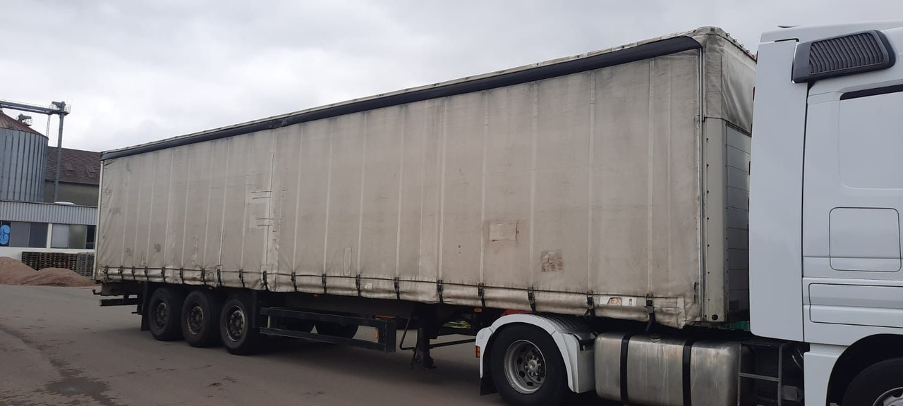 Semi-reboque de lona Schmitz Cargobull 3-Achser Pritsche Plane: foto 1