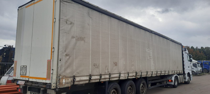 Schmitz Cargobull 3-Achser Pritsche Plane - Semi-reboque de lona: foto 4 Schmitz Cargobull 3-Achser Pritsche Plane - Semi-reboque de lona: foto 4