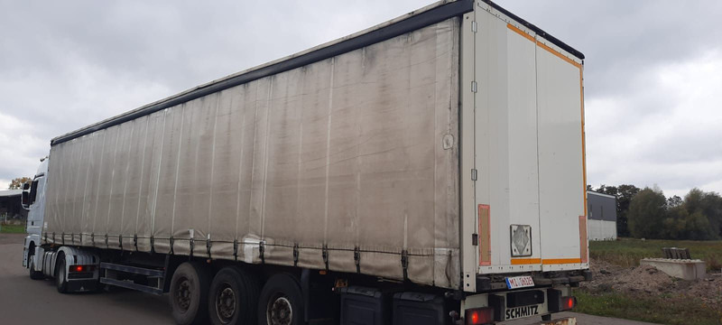 Schmitz Cargobull 3-Achser Pritsche Plane - Semi-reboque de lona: foto 2 Schmitz Cargobull 3-Achser Pritsche Plane - Semi-reboque de lona: foto 2