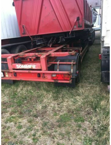 Sommer AW18 T Abrollanhänger German Fahrzeug - Reboque transportador de contêineres/ Caixa móvel: foto 1 Sommer AW18 T Abrollanhänger German Fahrzeug - Reboque transportador de contêineres/ Caixa móvel: foto 1