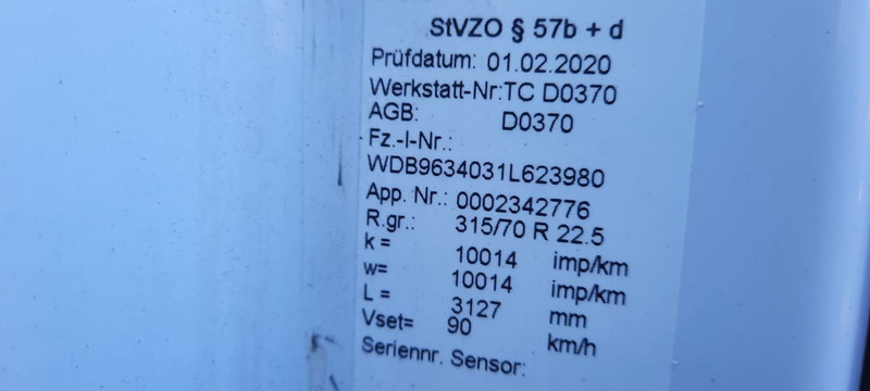 Tractor Mercedes-Benz 1845 Actros MP 4: foto 9