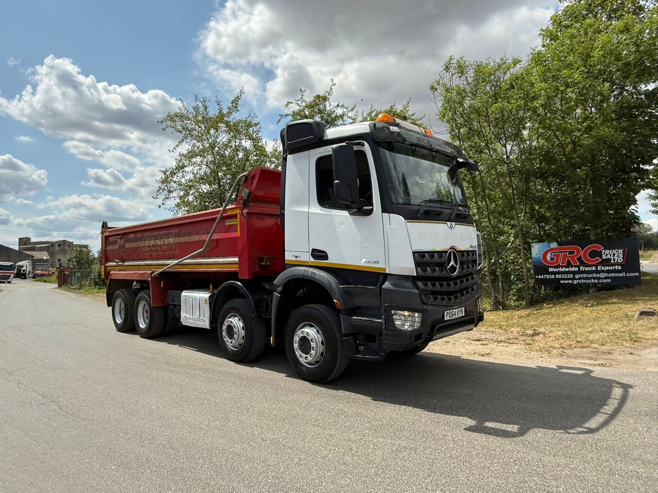 2014 Mercedes Arocs Tipper Truck RFE - Camião basculante: foto 5 2014 Mercedes Arocs Tipper Truck RFE - Camião basculante: foto 5