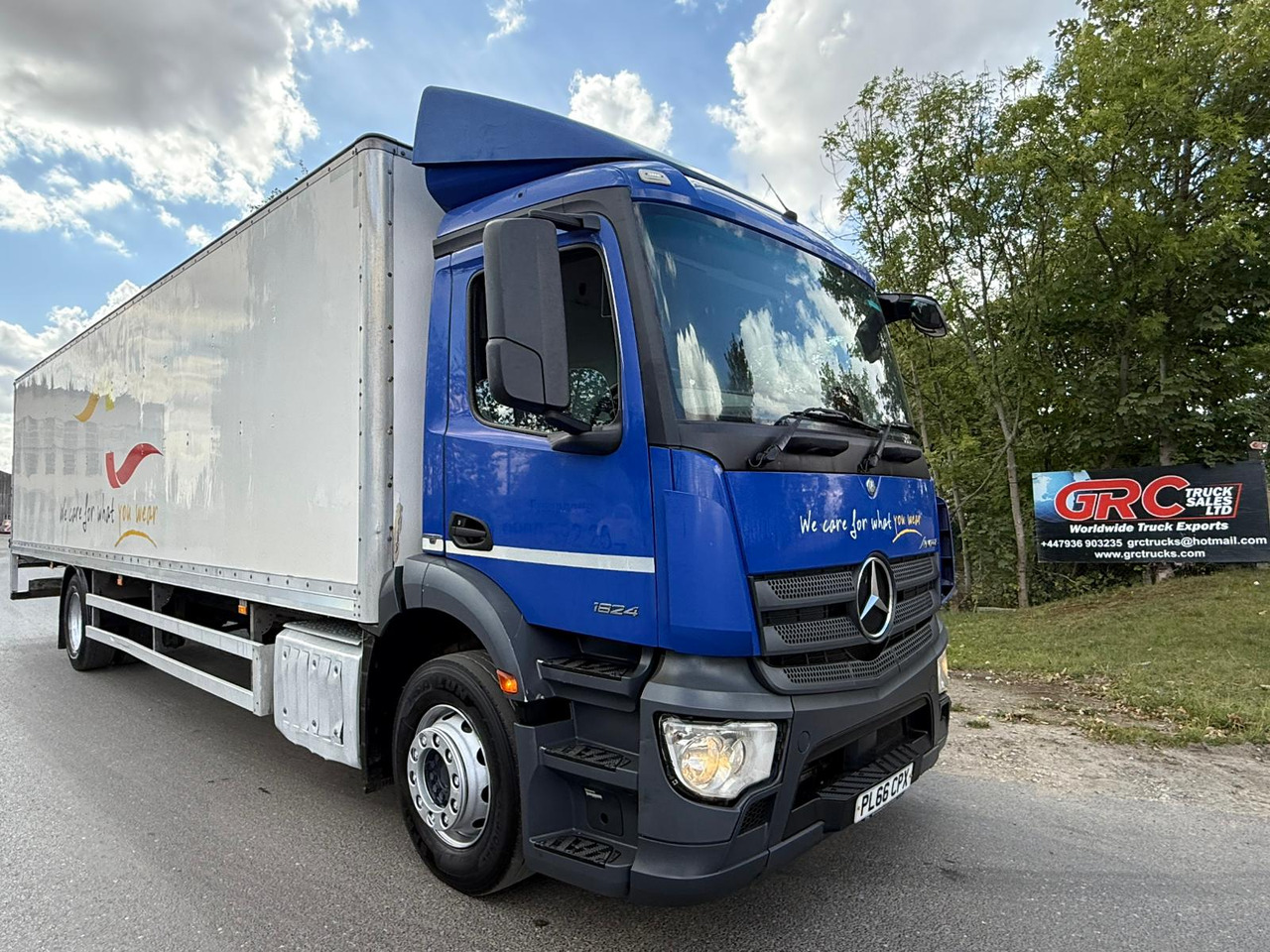 2016 Mercedes Antos 1824 Rigid Truck - Camião furgão: foto 4 2016 Mercedes Antos 1824 Rigid Truck - Camião furgão: foto 4