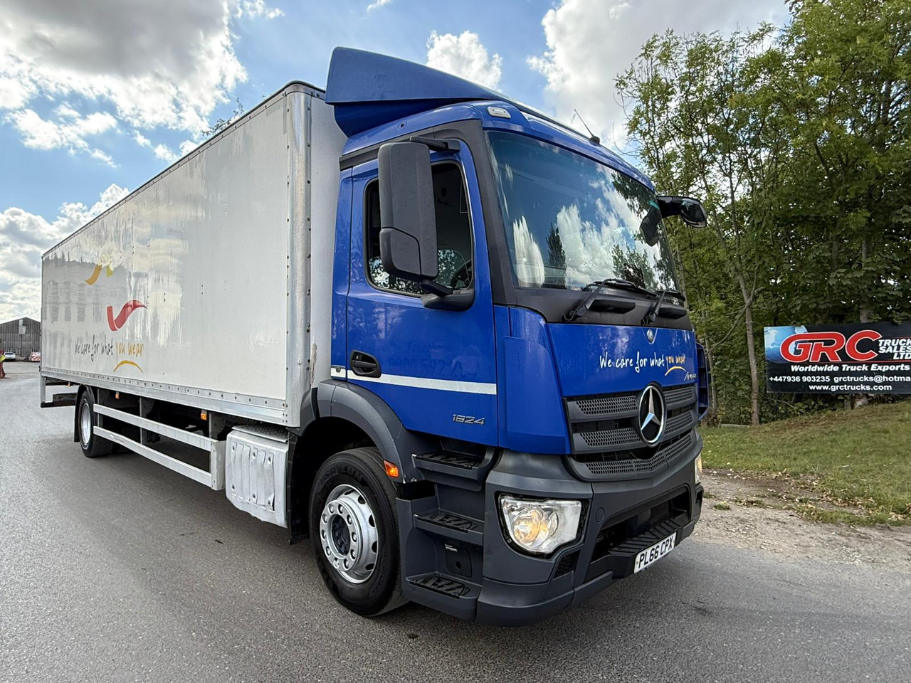 2016 Mercedes Antos 1824 Rigid Truck - Camião furgão: foto 1 2016 Mercedes Antos 1824 Rigid Truck - Camião furgão: foto 1