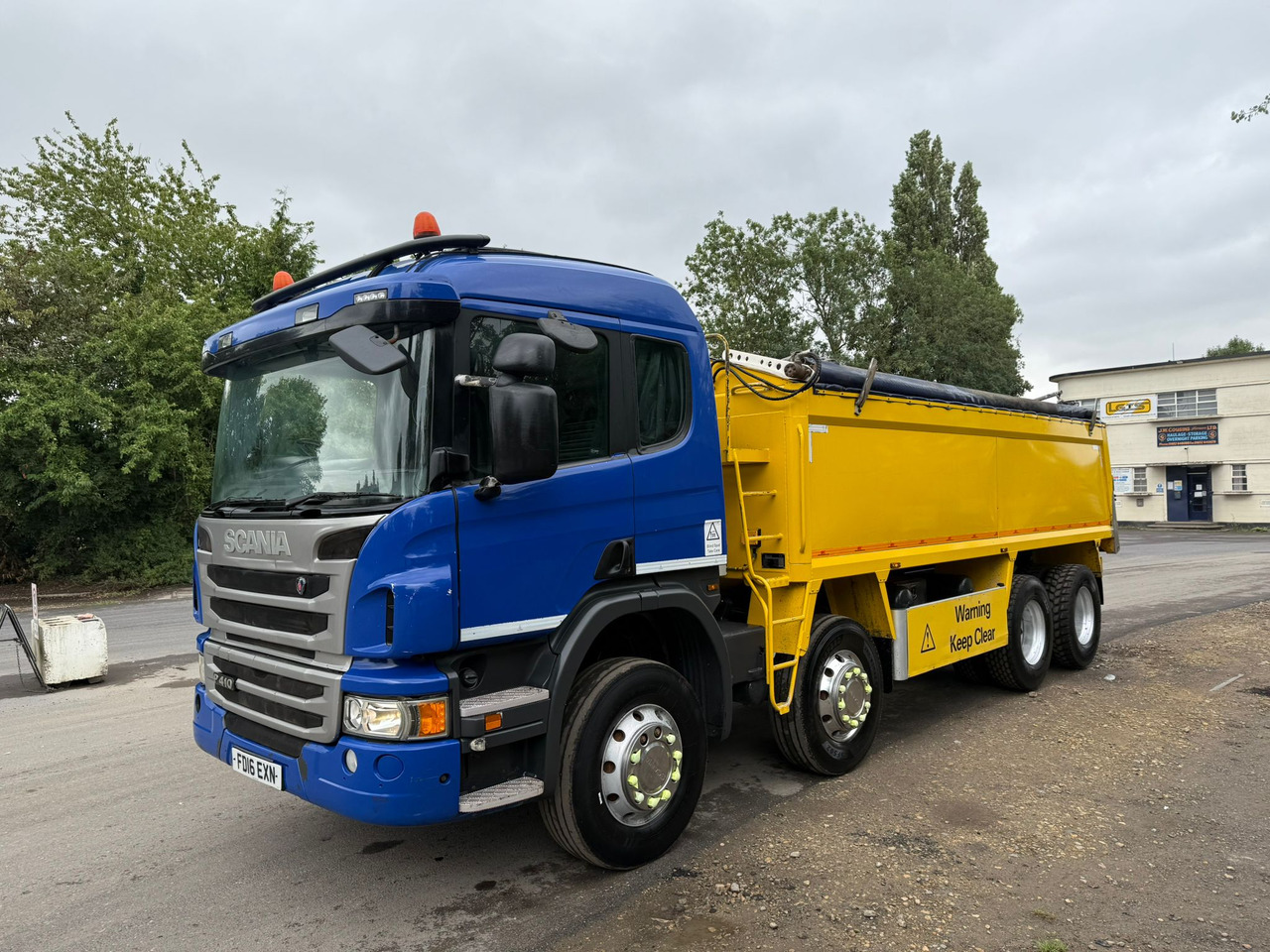 2016 Scania P410 Tipper Truck - Camião basculante: foto 4 2016 Scania P410 Tipper Truck - Camião basculante: foto 4