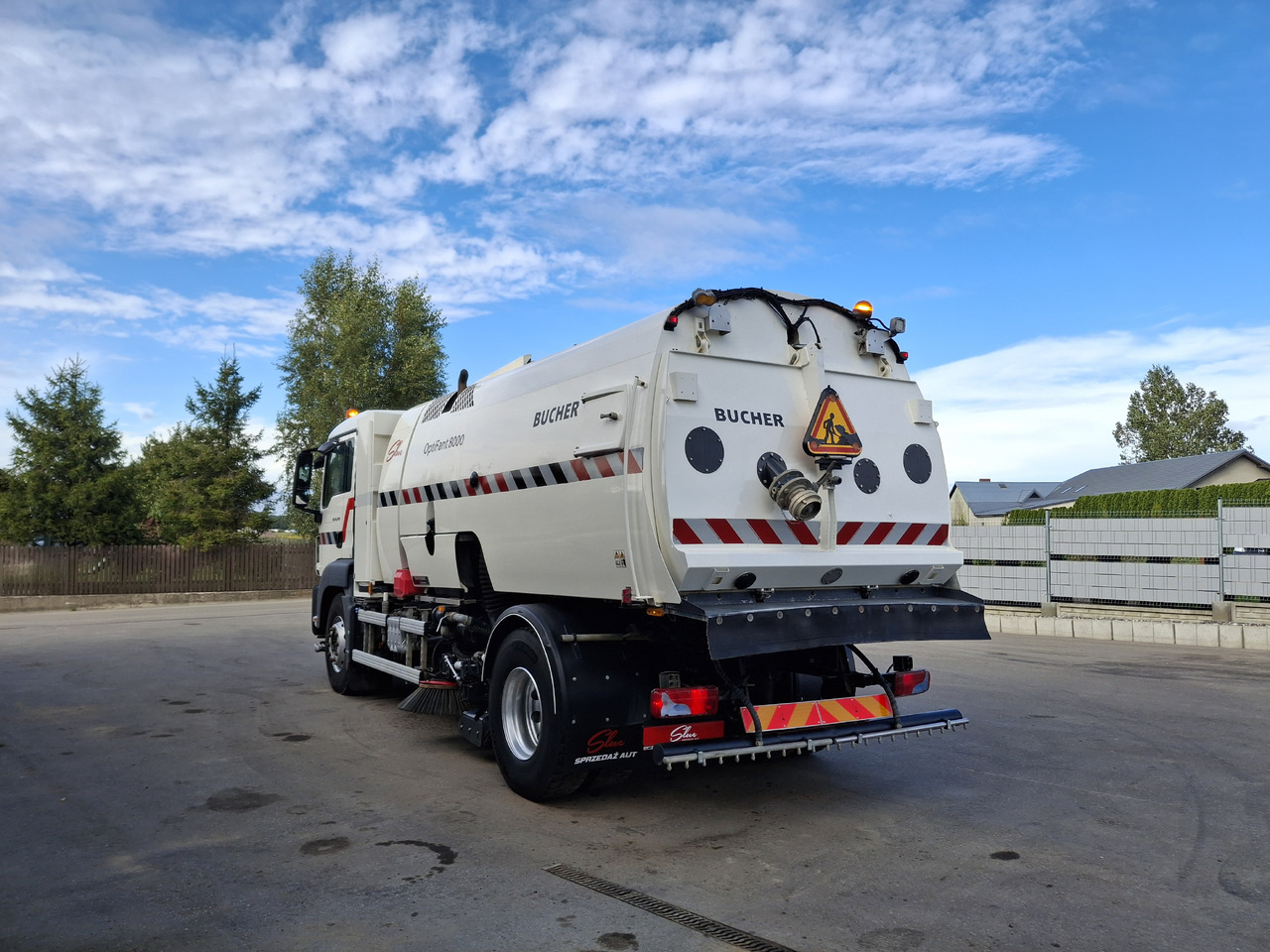 MAN TGS 18.320 Zamiatarka Kehrmaschine BUCHER OptiFant 8000 Karcher Euro 6 PM10 L/R Hochdruckreinigung - Varredora urbana: foto 3 MAN TGS 18.320 Zamiatarka Kehrmaschine BUCHER OptiFant 8000 Karcher Euro 6 PM10 L/R Hochdruckreinigung - Varredora urbana: foto 3