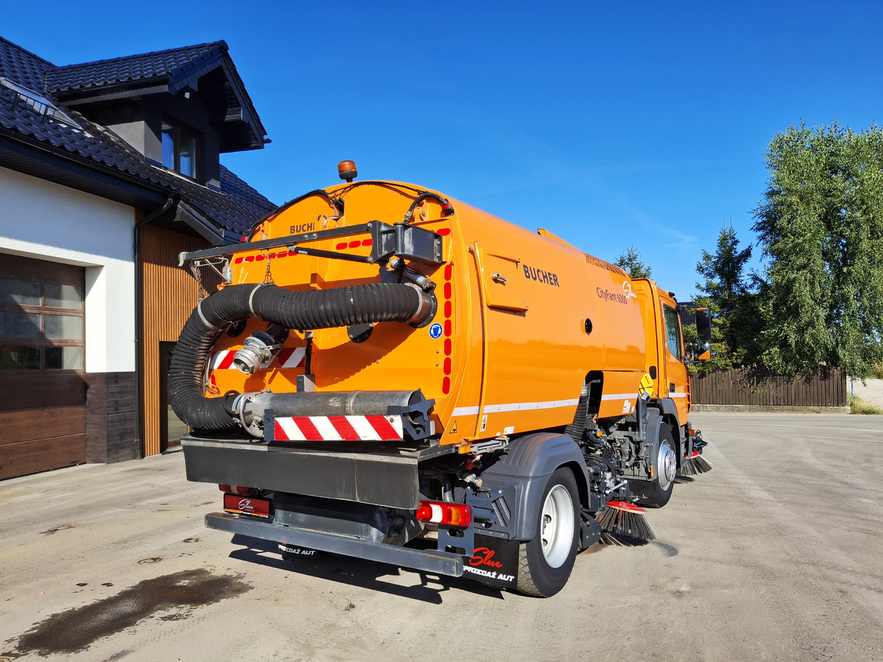 MERCEDES-BENZ Atego 1523 Zamiatarka Kehrmaschine BUCHER CityFant 6000 Euro 6 PM10 L/R Rura Do Liści - Varredora urbana: foto 4 MERCEDES-BENZ Atego 1523 Zamiatarka Kehrmaschine BUCHER CityFant 6000 Euro 6 PM10 L/R Rura Do Liści - Varredora urbana: foto 4