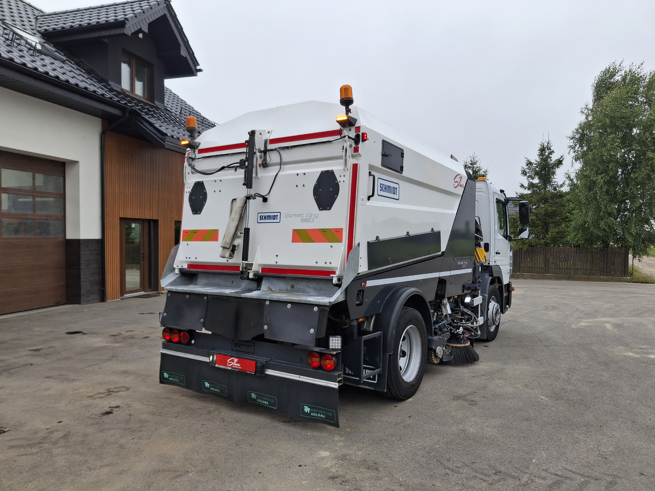 MERCEDES-BENZ Atego 1523 Zamiatarka Kehrmaschine Schmidt Street King 660 Euro 6 PM10 2 Motoren Szczotki L/R 2016r - Varredora urbana: foto 4 MERCEDES-BENZ Atego 1523 Zamiatarka Kehrmaschine Schmidt Street King 660 Euro 6 PM10 2 Motoren Szczotki L/R 2016r - Varredora urbana: foto 4