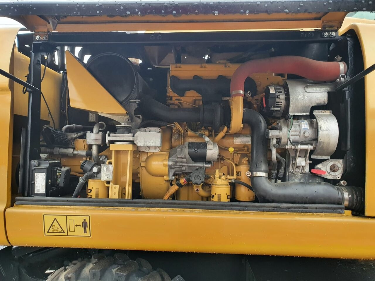 Escavadeira de rodas Caterpillar M 313 D Tiltrotator: foto 16