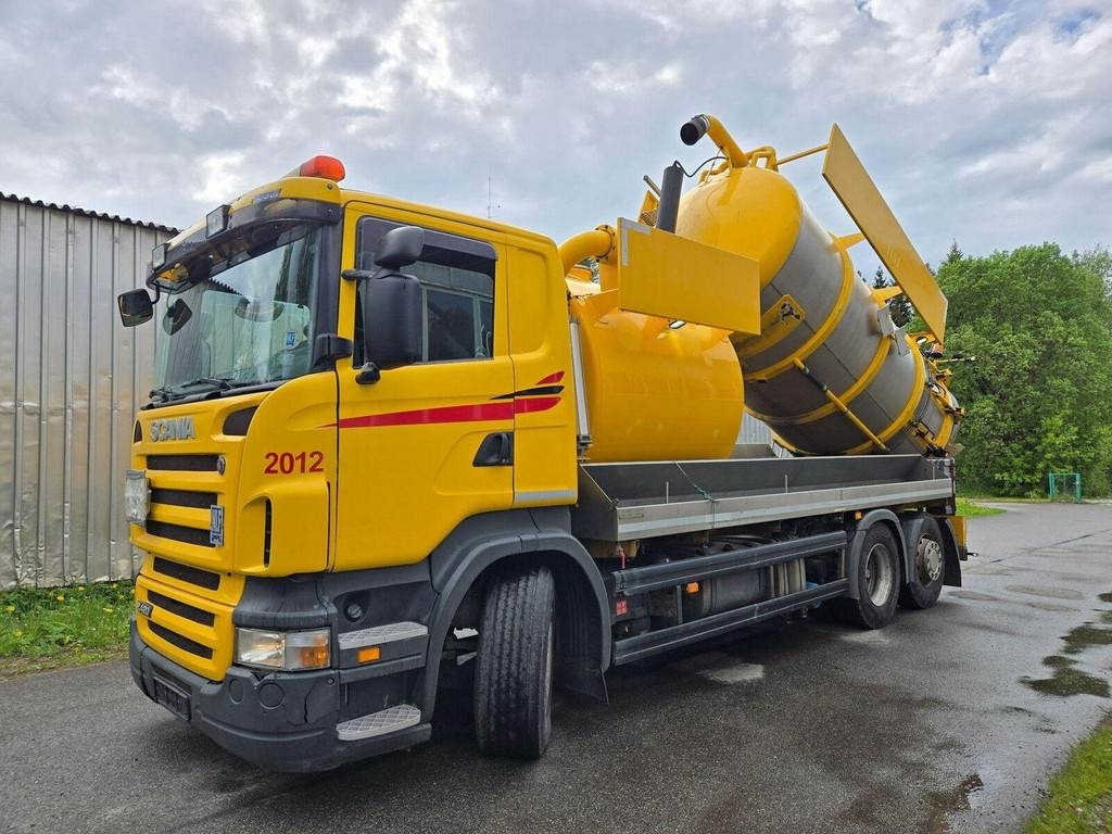 Scania R420 6X2 ADR AMPHITECH VORTEX 13m³ - Caminhão limpa fossa: foto 1 Scania R420 6X2 ADR AMPHITECH VORTEX 13m³ - Caminhão limpa fossa: foto 1