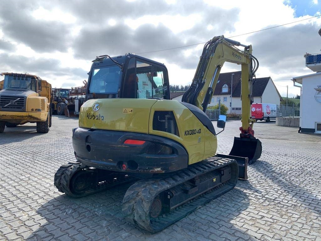 Kubota KX080-4@ - Mini escavadeira: foto 5 Kubota KX080-4@ - Mini escavadeira: foto 5