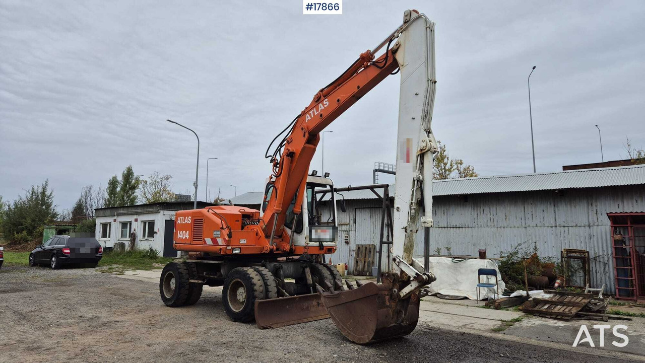 1995 Atlas 1404 - Escavadeira de rodas: foto 1 1995 Atlas 1404 - Escavadeira de rodas: foto 1