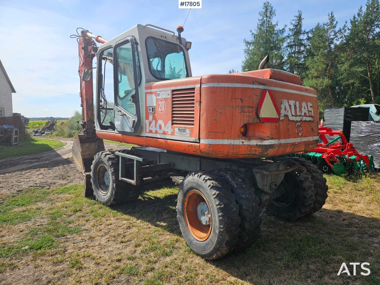 1995 Atlas 1404 - Escavadeira de rodas: foto 5 1995 Atlas 1404 - Escavadeira de rodas: foto 5