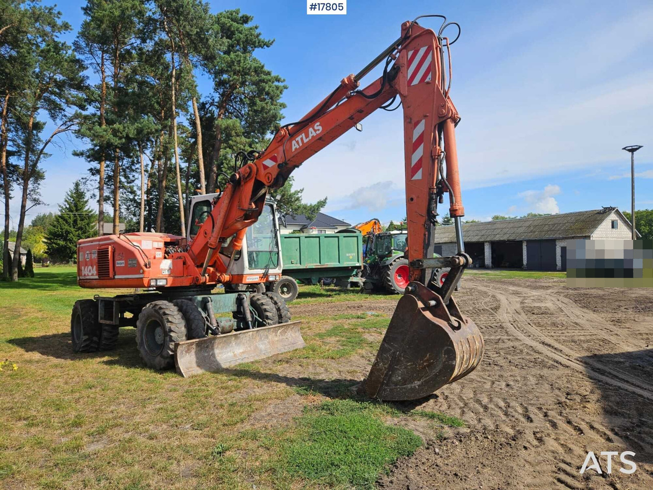 1995 Atlas 1404 - Escavadeira de rodas: foto 2 1995 Atlas 1404 - Escavadeira de rodas: foto 2