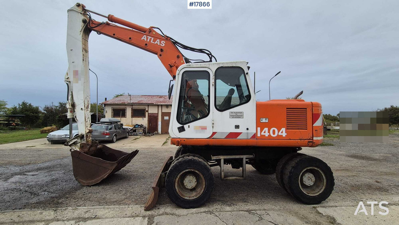 1995 Atlas 1404 - Escavadeira de rodas: foto 4 1995 Atlas 1404 - Escavadeira de rodas: foto 4