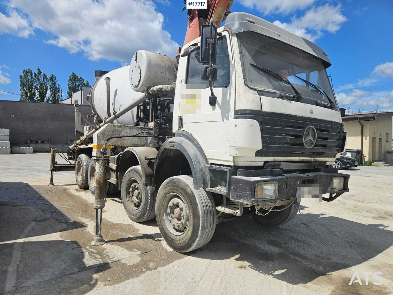 1997 Mercedes-Benz 3734 - Autobetoneira com bomba: foto 4 1997 Mercedes-Benz 3734 - Autobetoneira com bomba: foto 4