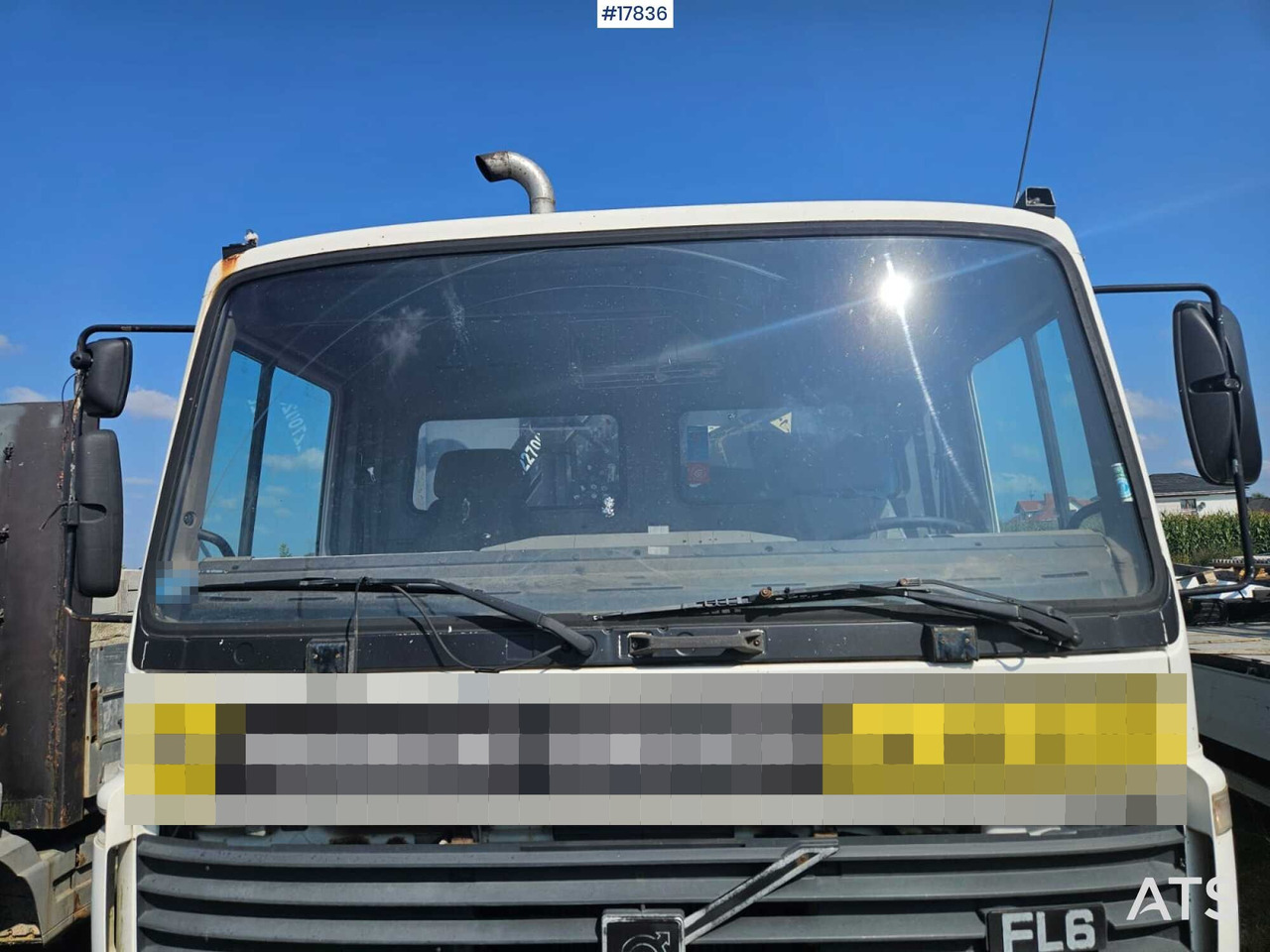 1997 Volvo FL 619 - Camião de caixa aberta/ Plataforma, Camião grua: foto 5 1997 Volvo FL 619 - Camião de caixa aberta/ Plataforma, Camião grua: foto 5