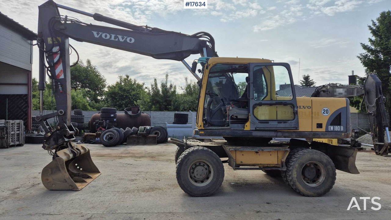 2004 Volvo EW 180 B - Escavadeira de rodas: foto 3 2004 Volvo EW 180 B - Escavadeira de rodas: foto 3