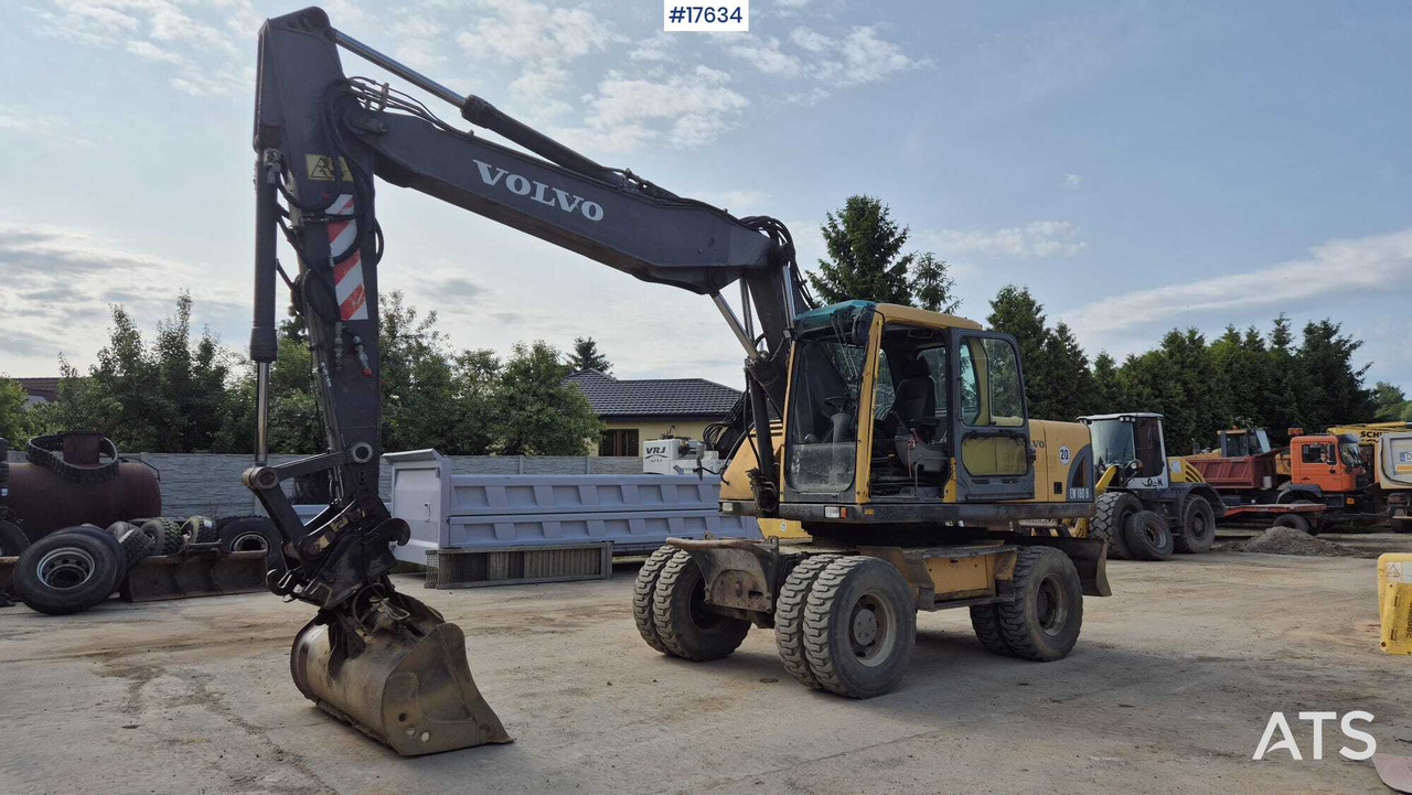 2004 Volvo EW 180 B - Escavadeira de rodas: foto 1 2004 Volvo EW 180 B - Escavadeira de rodas: foto 1