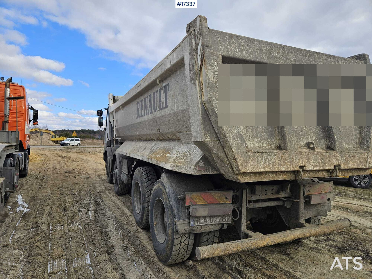 Camião basculante 2007 Renault  Kerax 8x4: foto 18