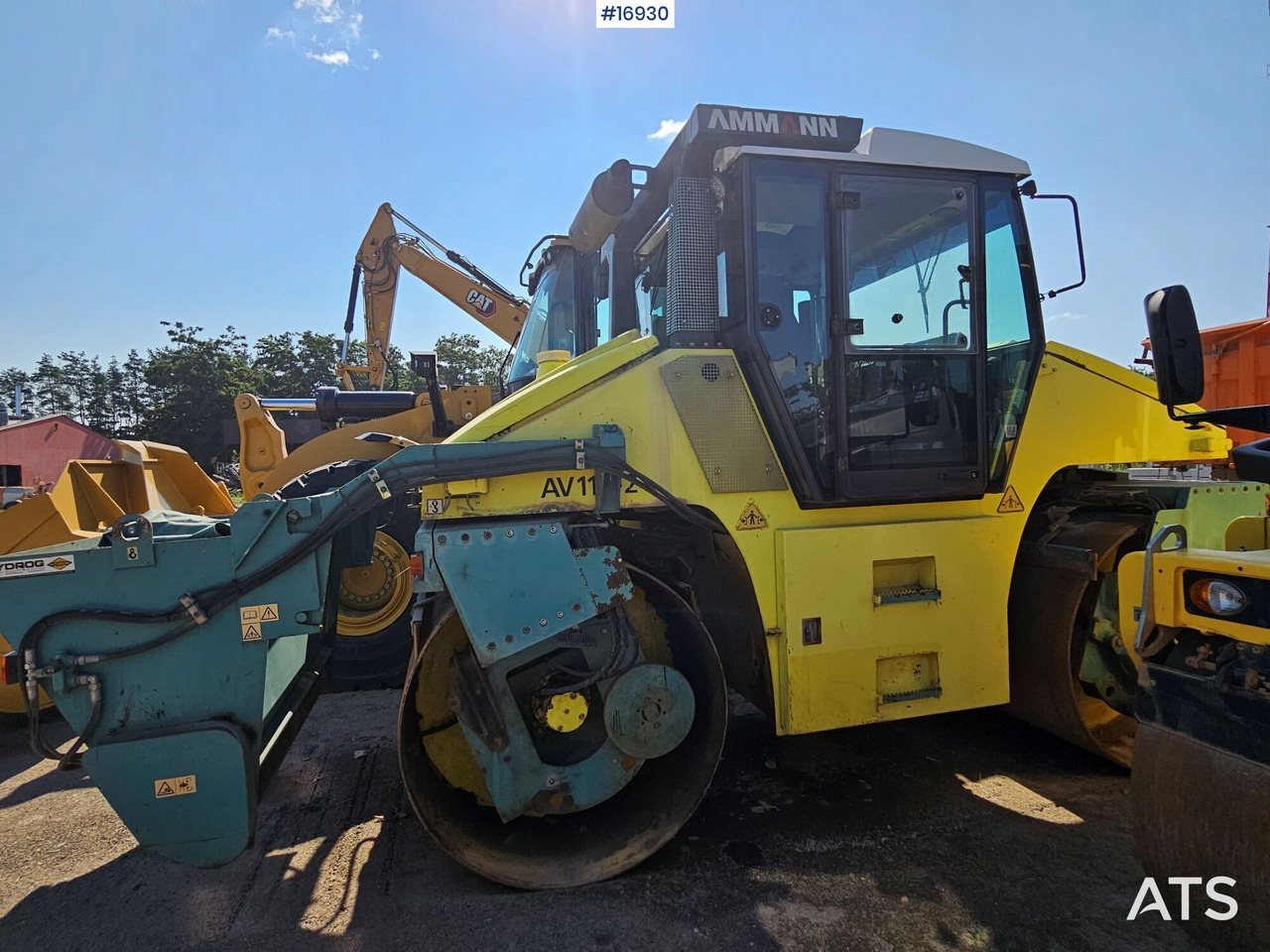 2008 Ammann AV 115-2 Hydro spreader - Compactador de asfalto: foto 2 2008 Ammann AV 115-2 Hydro spreader - Compactador de asfalto: foto 2